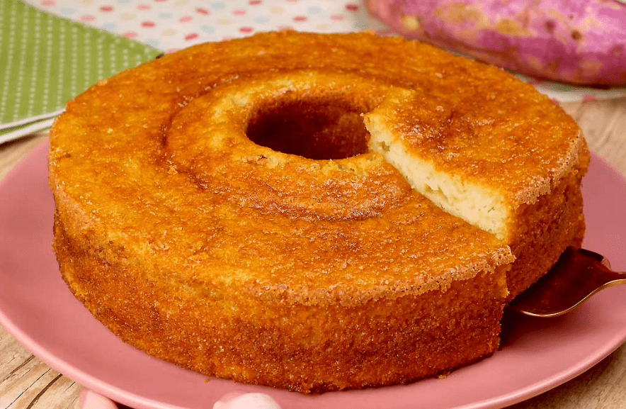 Bolo Fitness de Batata Doce, Fica Pronto em 40 Minutos