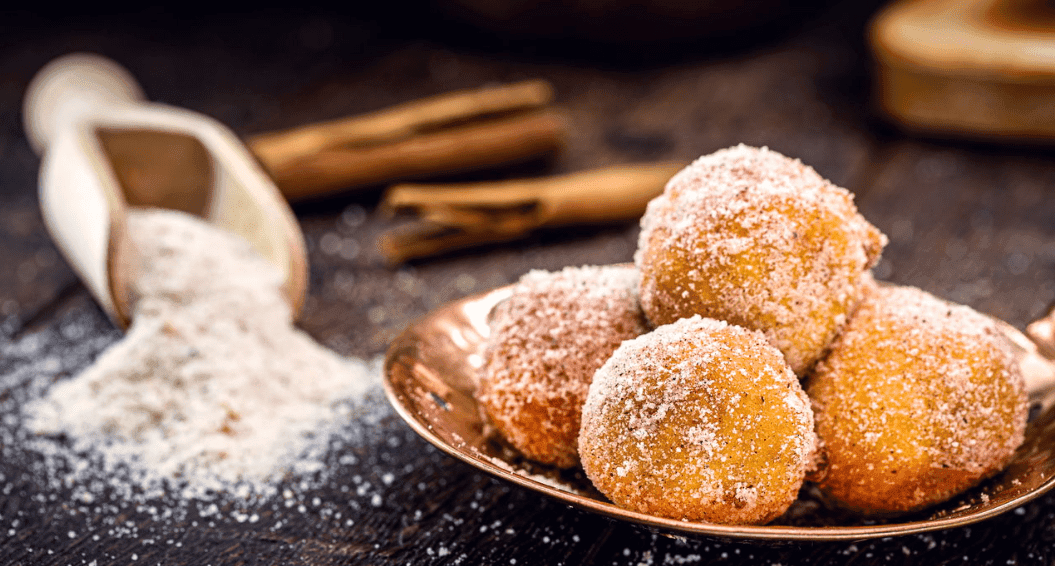 Bolinho de chuva gourmet, com 1 lata de leite condensado você prepara essa deliciosa receita