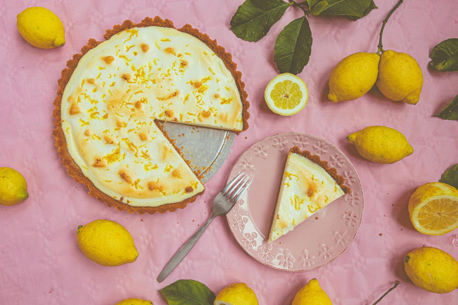 Torta de limão, prepare essa deliciosa sobremesa em 15 minutos torta de limão