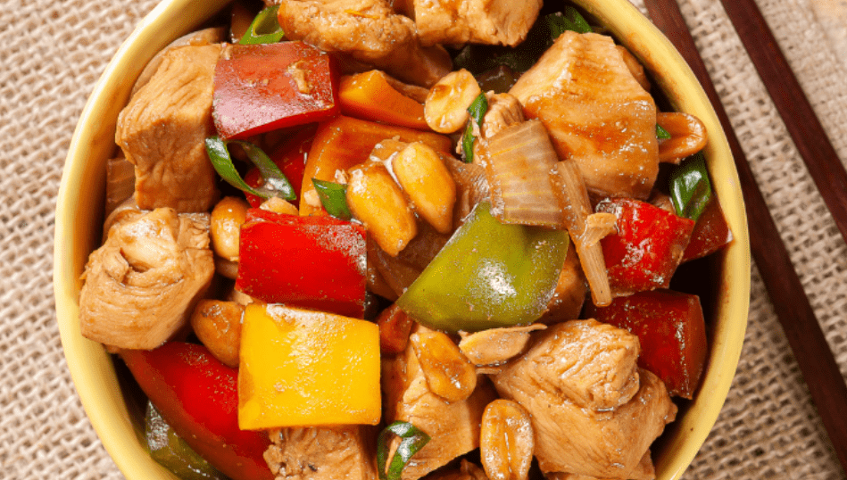 Frango xadrez, delicioso e super fácil de fazer, pronto em menos de 1 hora!