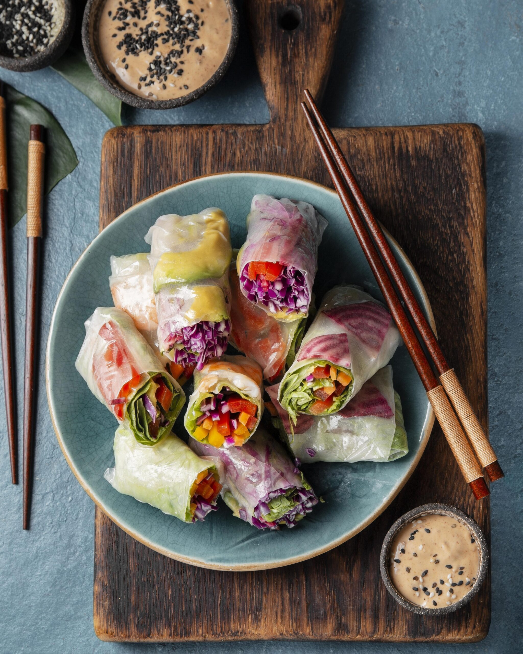 3 Receitas de rolinho de primavera.