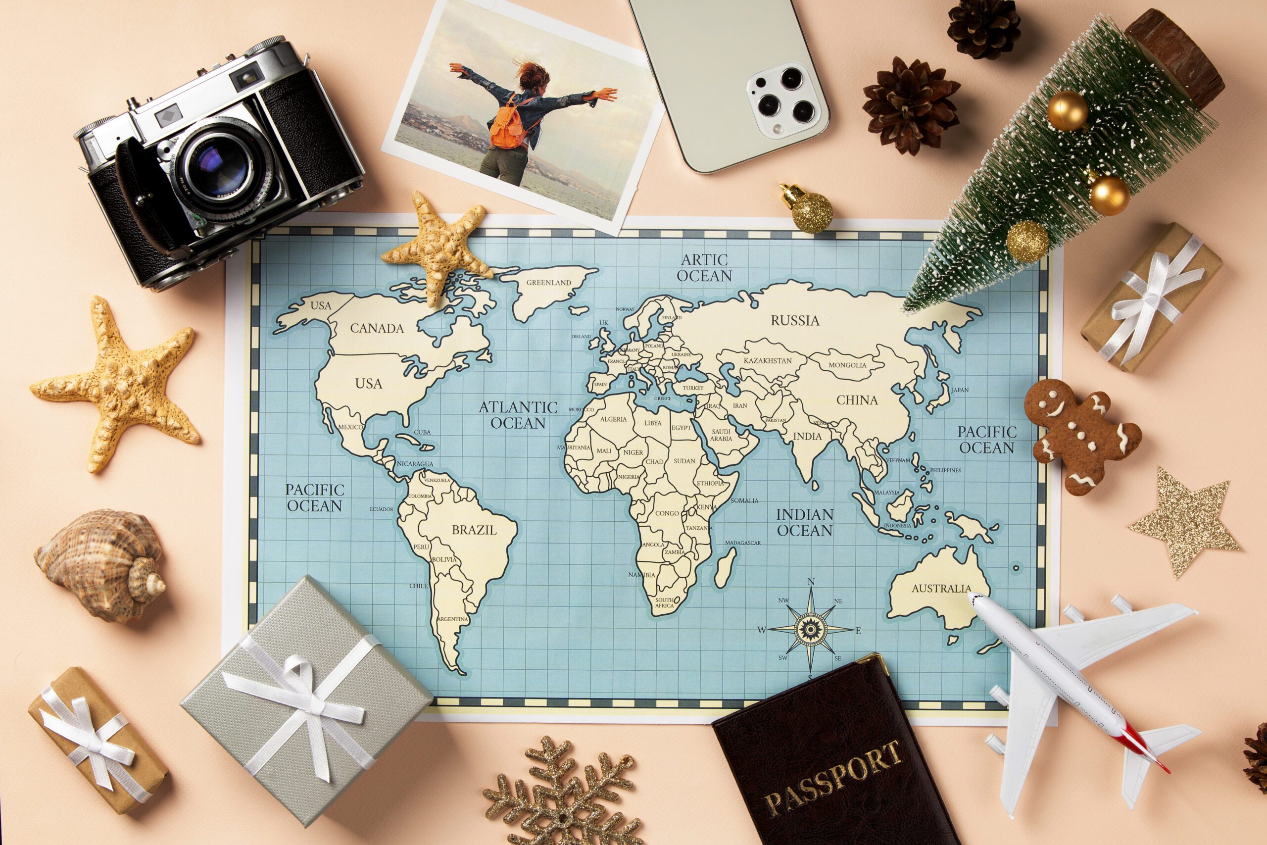 Quais os 10 países mais visitados no fim de ano?