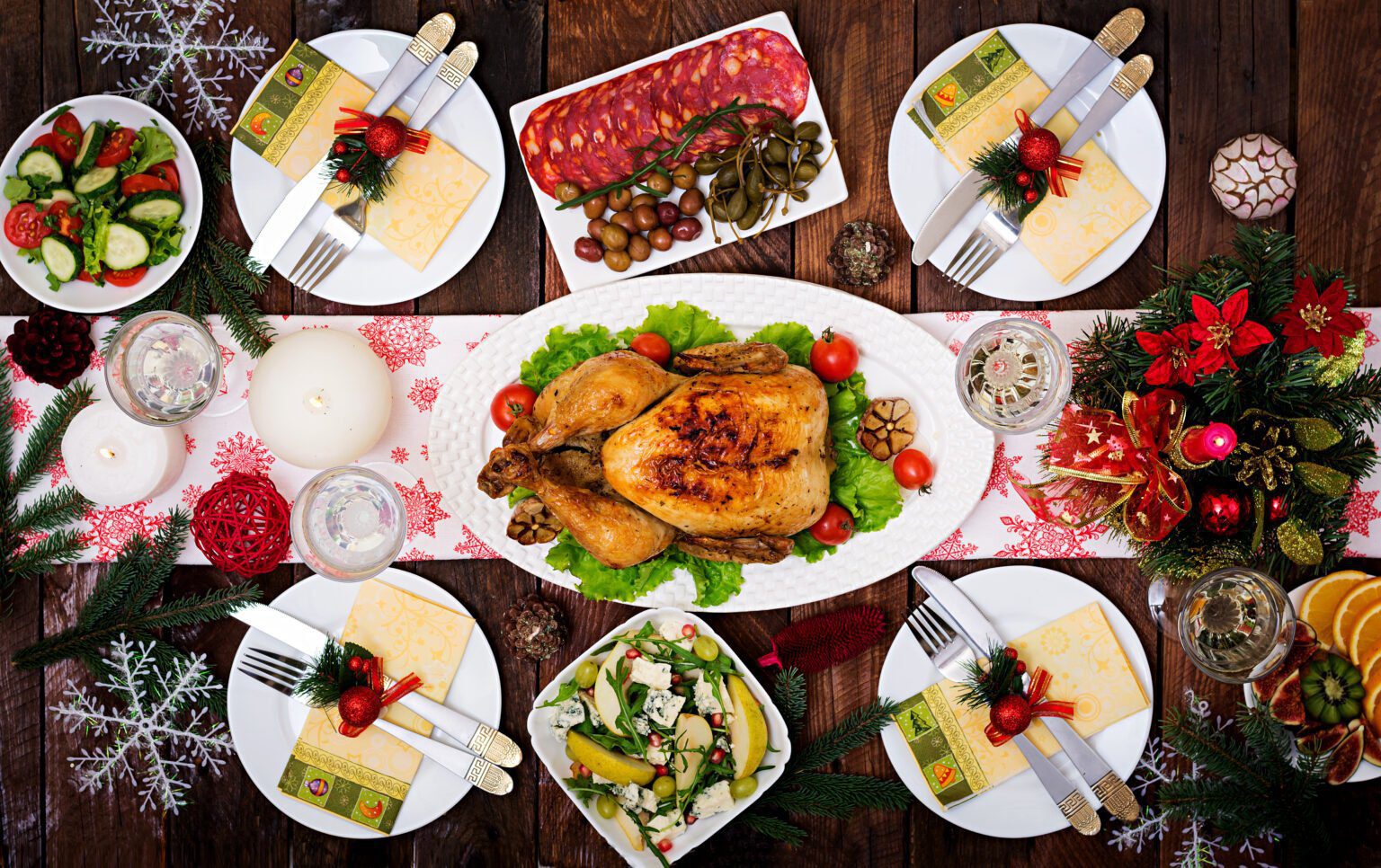 Saladas natalinas: uma opção que não pode faltar em sua ceia! saladas natalinas