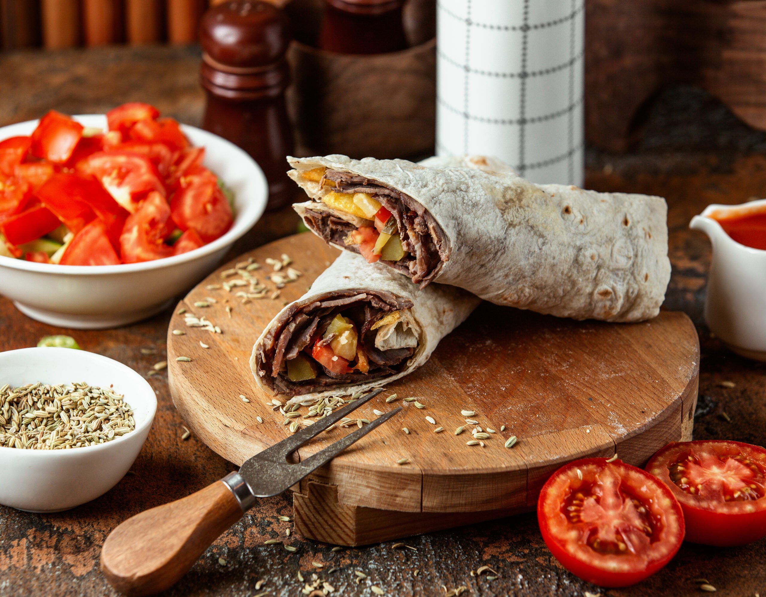 Shawarma! Um delicioso sanduíche árabe que você e sua família precisam experimentar!