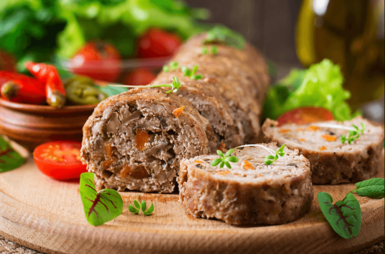 Rocambole de carne moída delicioso, rápido e fácil de preparar